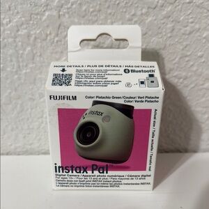 Fujifilm Instax Pal Digital Camera - Pistachio Green